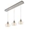 Afx Laney 3 Light Linear Pendant, Medium Base 120V, Satin Nickel LNYP07MBSNLNR3 - alternate 1